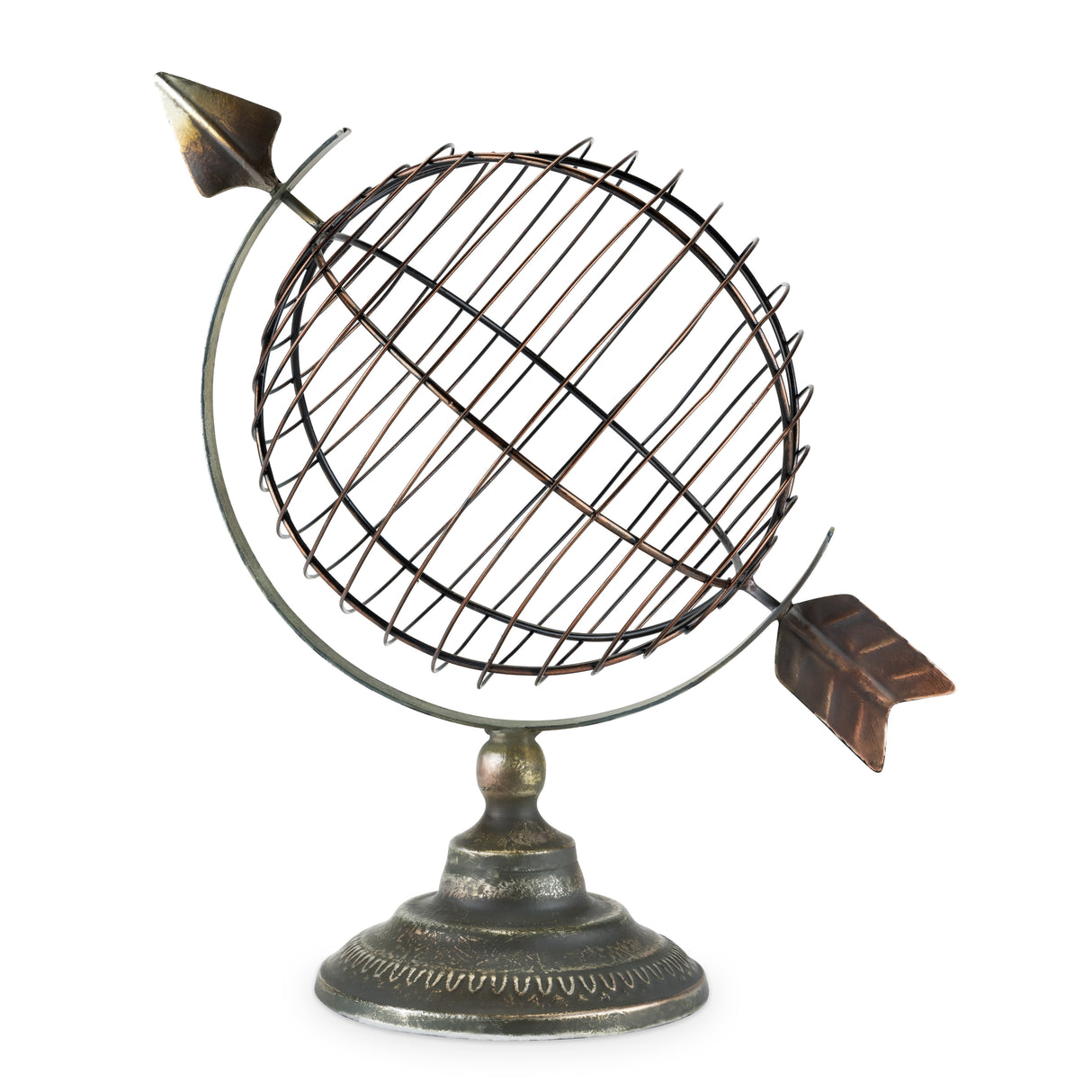 Old World Globe Cork Holder