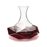 Seneca Crystal Faceted Wine Decanter