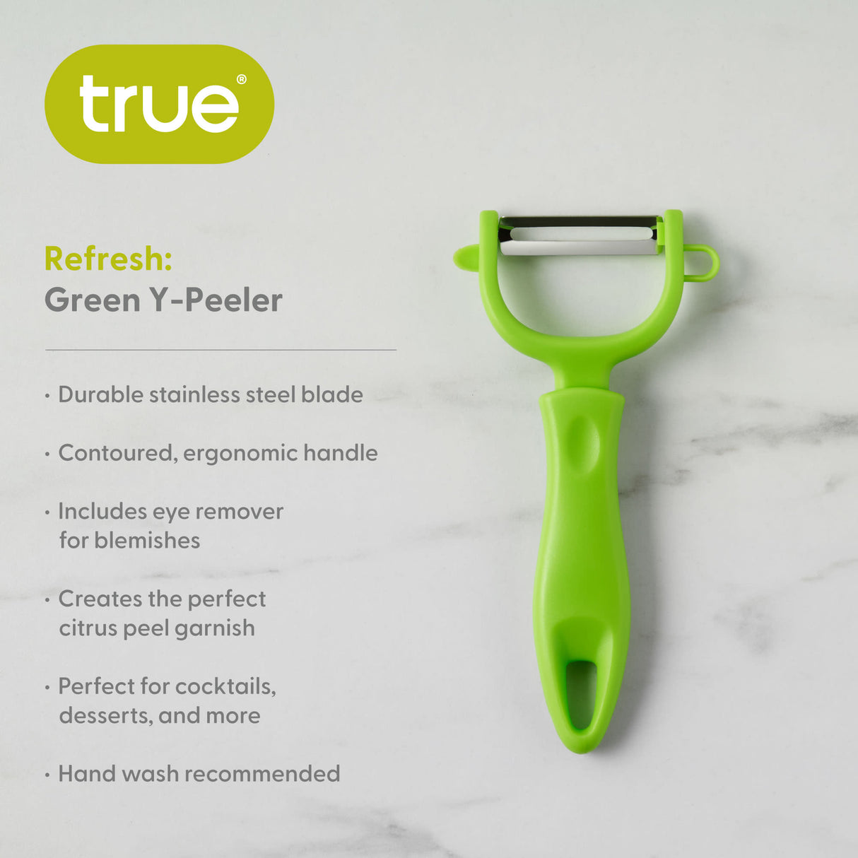 Refress Y-Peeler in Green