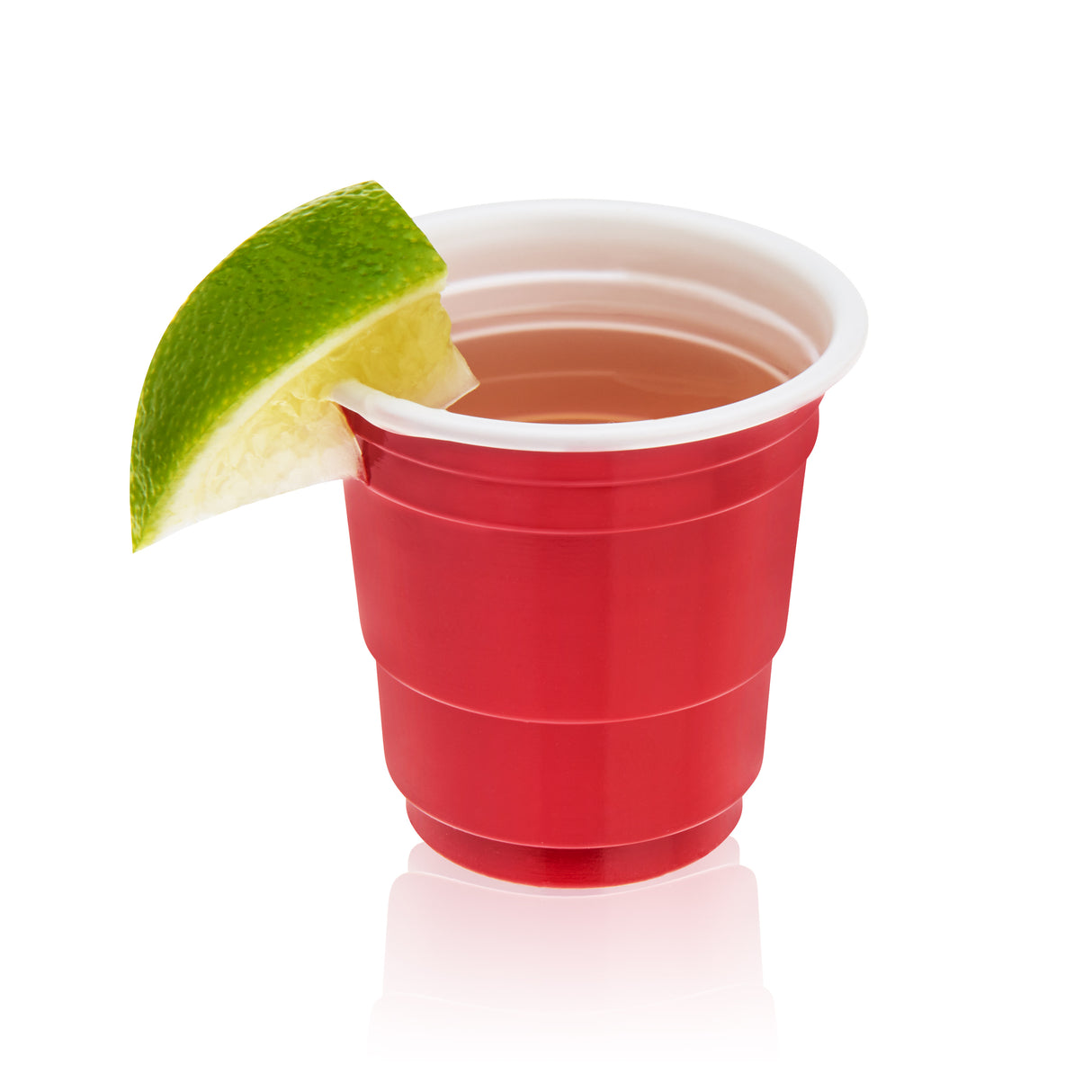 Party 1.5 oz Plastic Shot Glasses in Red, 20ct