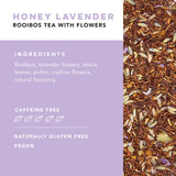 Honey Lavender Rooibos Tea, 15 Sachets