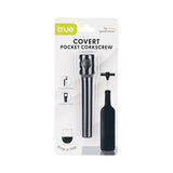 Covert Pocket Corkscrew in Black