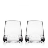 Burke Crystal Whiskey Glasses, Set of 2