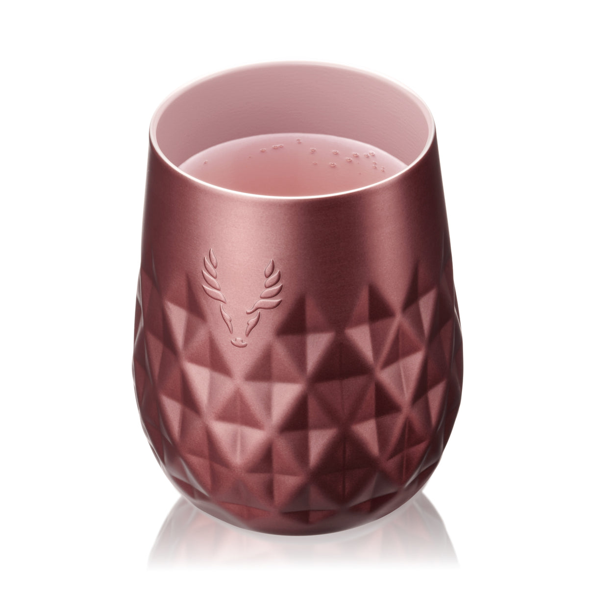 Paragon Stainless Steel Wine Tumbler in Vintage Rose