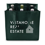 6-Bottle Non-Woven Tote in Green