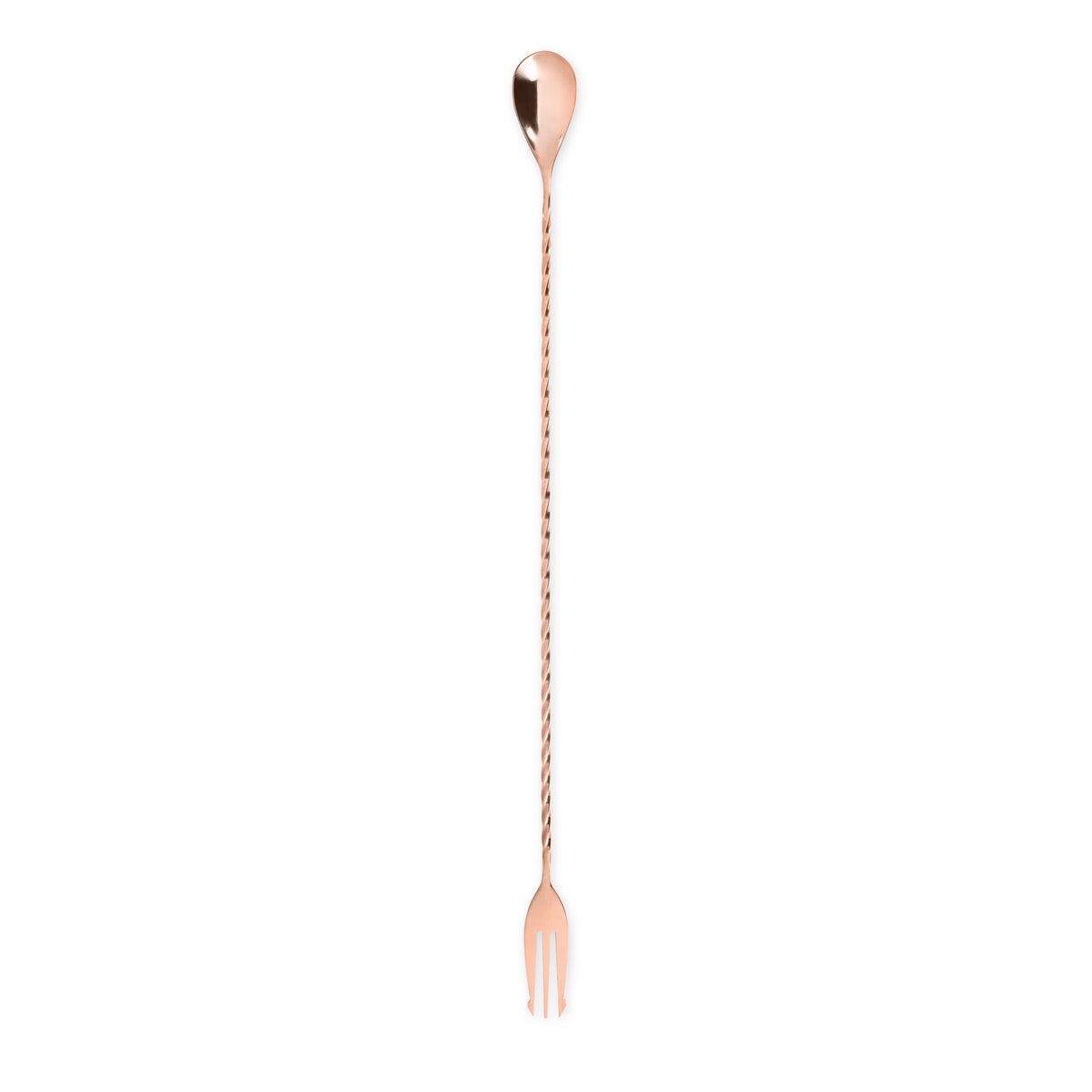 Summit Trident Bar Spoon in Copper