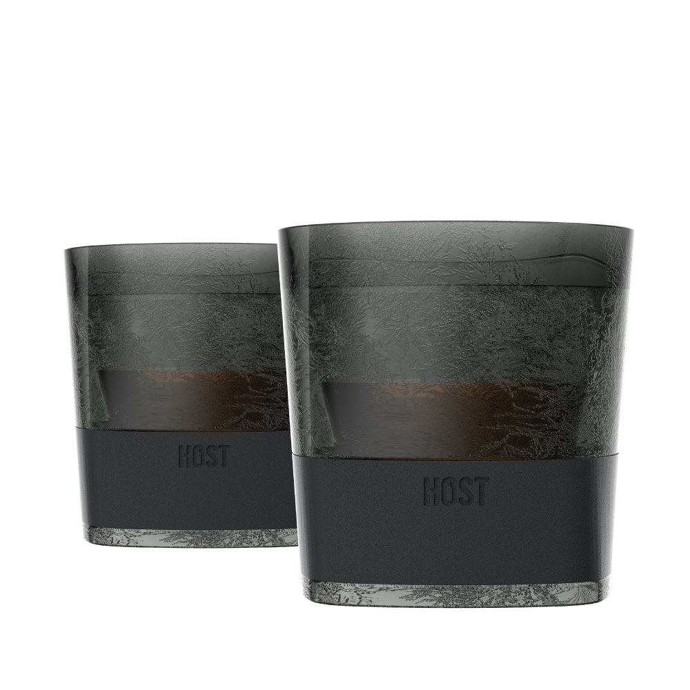 Whiskey FREEZE Cooling Cup in Smoke, Set of 2