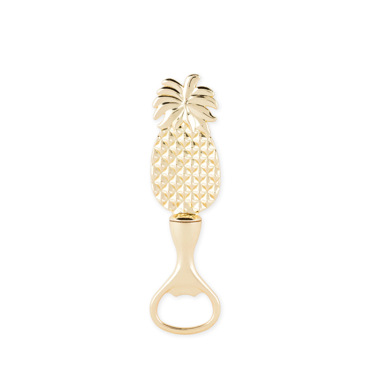 Aloha Pineapple Bottle Opener in Gold