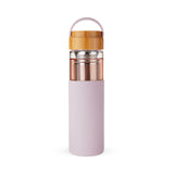 Dana Glass Travel Infuser Mug in Lavender