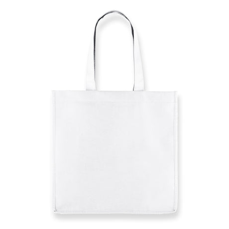 6-Bottle Non-Woven Tote in White