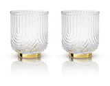 Deco Gatsby Tumblers, Set of 2