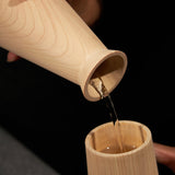 3-Piece Hinoki Cypress Sake Set