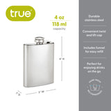 Trueflask 4 oz Stainless Steel Flask