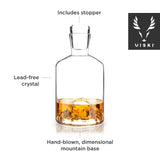 Mountain Crystal Liquor Decanter