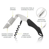 Sommelier Professional Corkscrew in Black, Bulk