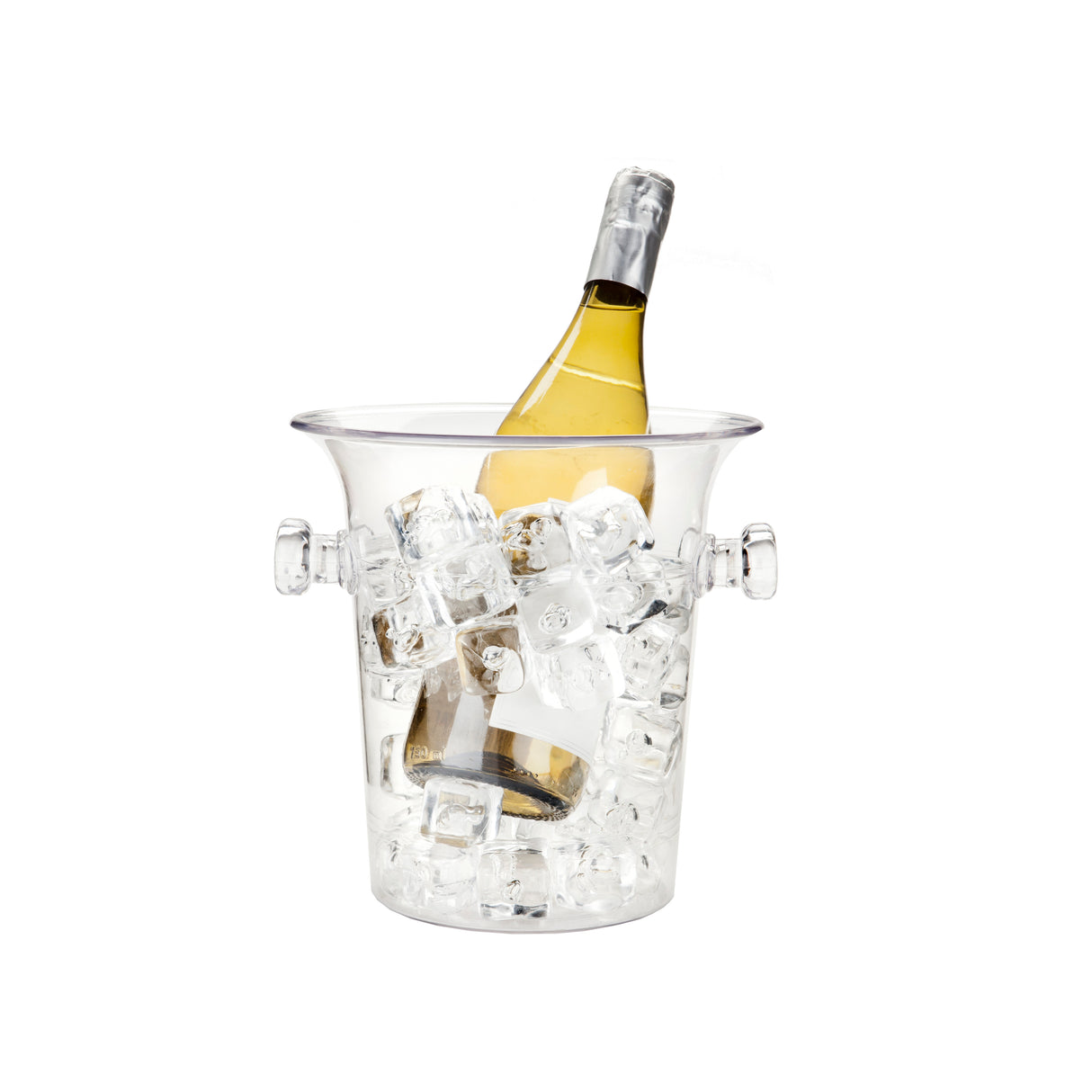 Arctic Acrylic Wine Bottle Ice Bucket in Clear