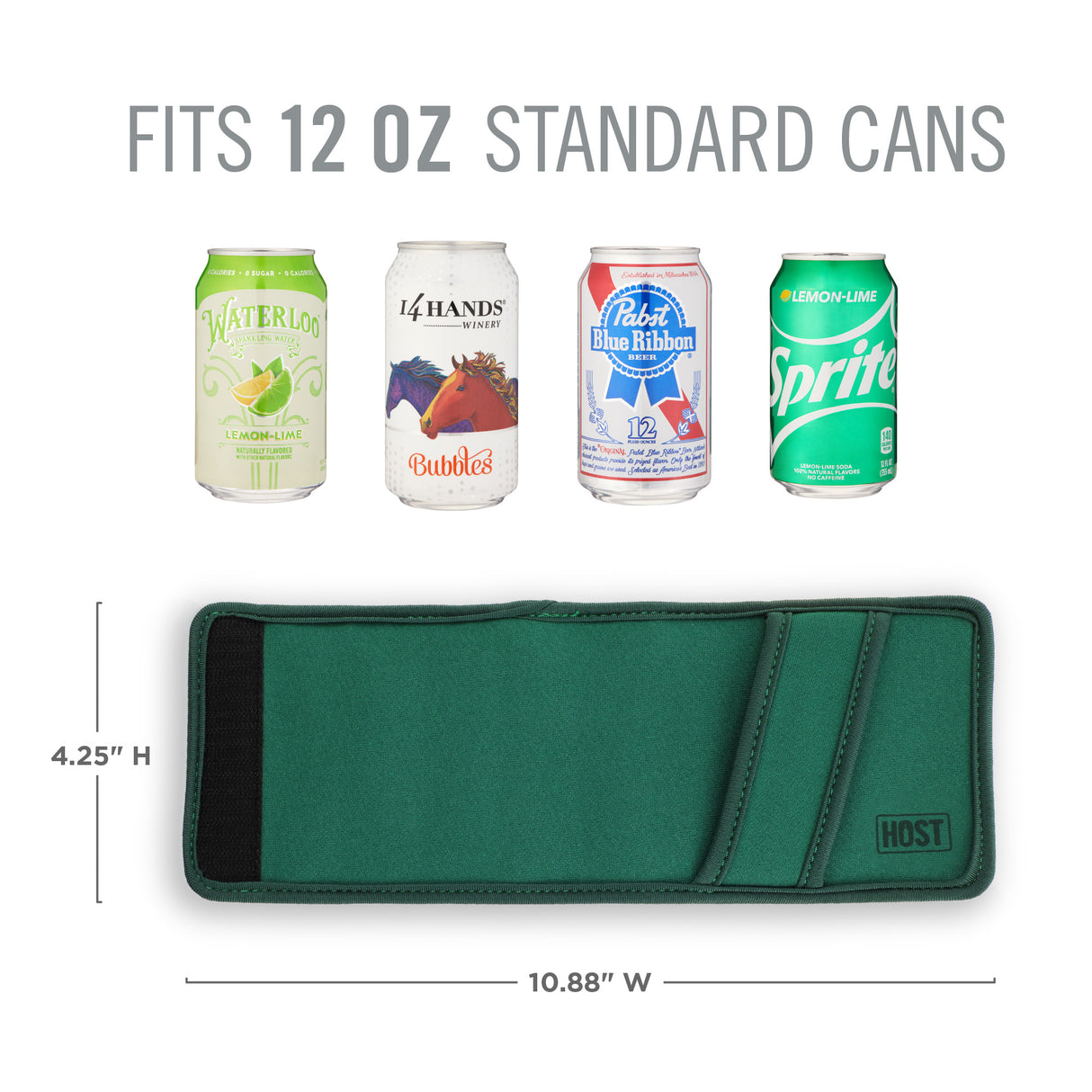 Insta-Chill Standard Can Sleeve in Evergreen