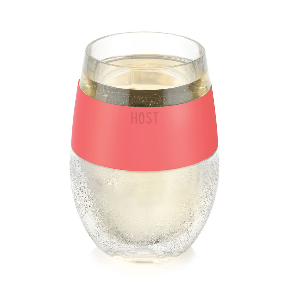 Wine FREEZE Cooling Cup in Coral