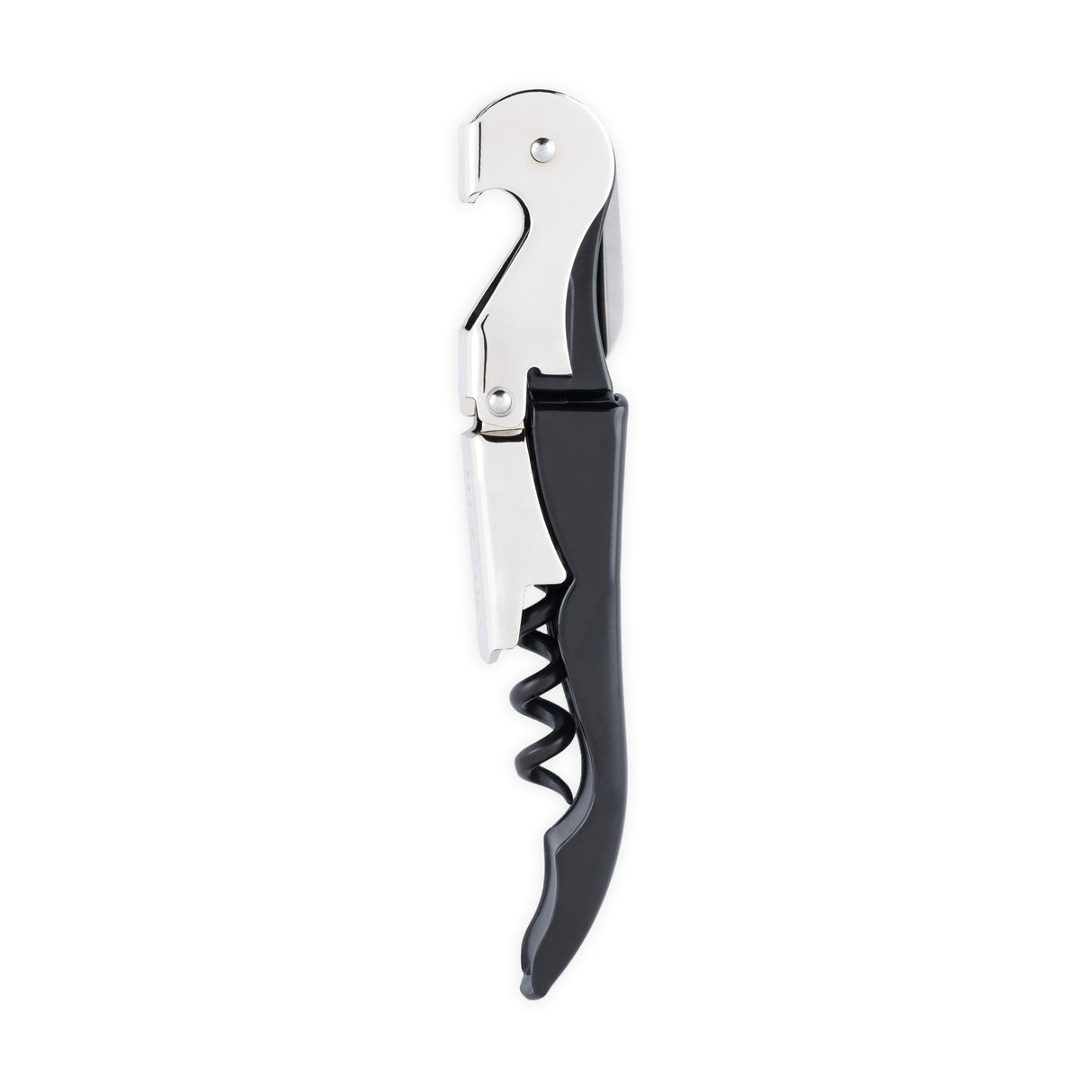 Truetap Waiter's Corkscrew with Straight Blade in Black