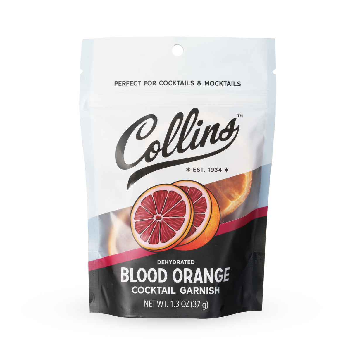 Dehydrated Blood Orange Cocktail Garnish, 1.3 oz