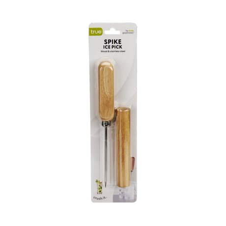 Spike Ice Pick with Wood Handle & Sheath