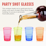 Savoy Party Shot Glasses, Set of 8