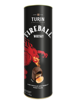 Fireball Liqueur Chocolate Tube, 7 oz