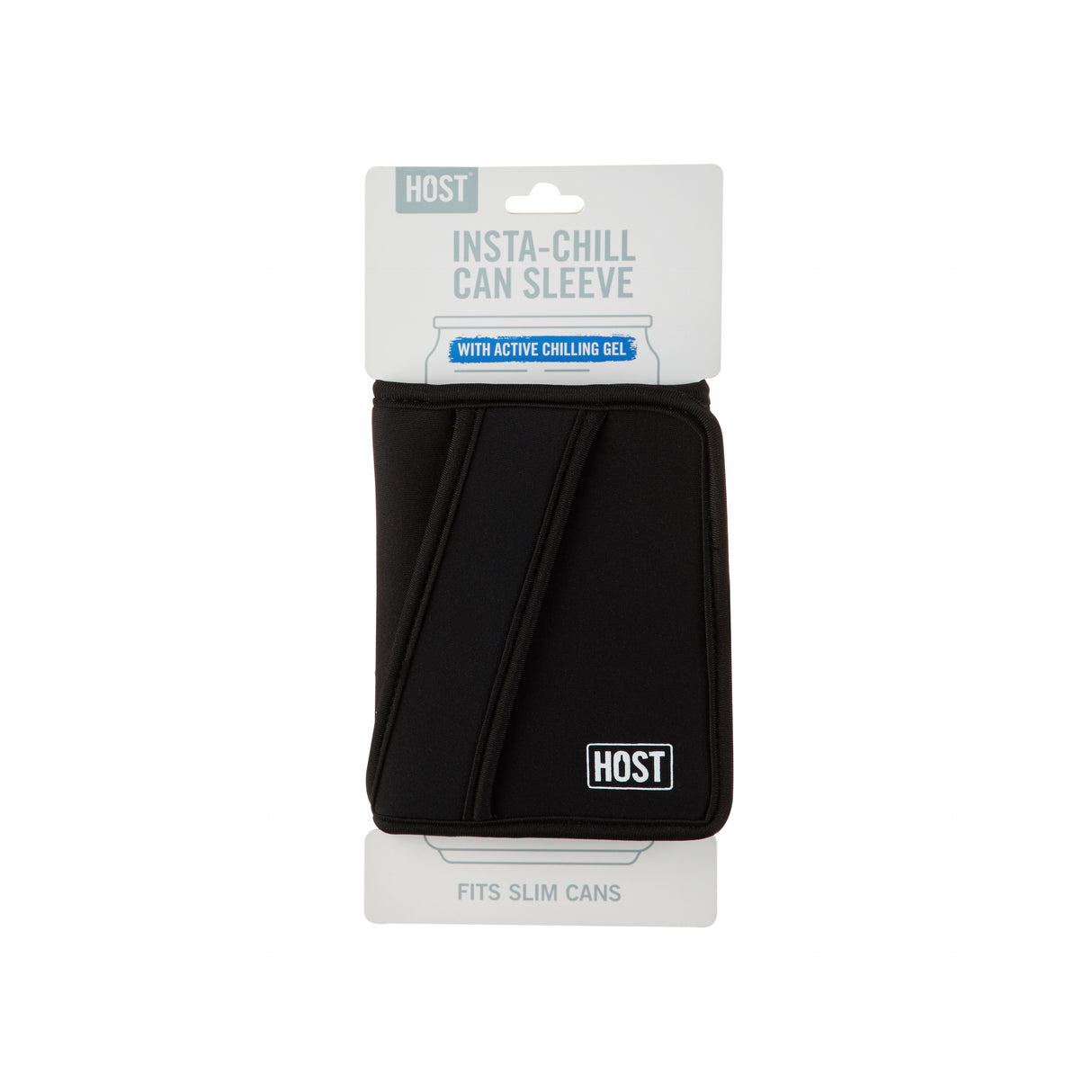 Insta-Chill Slim Can Sleeve in Black