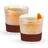 Whiskey FREEZE Cooling Cup in Wood Pattern, Set of 2