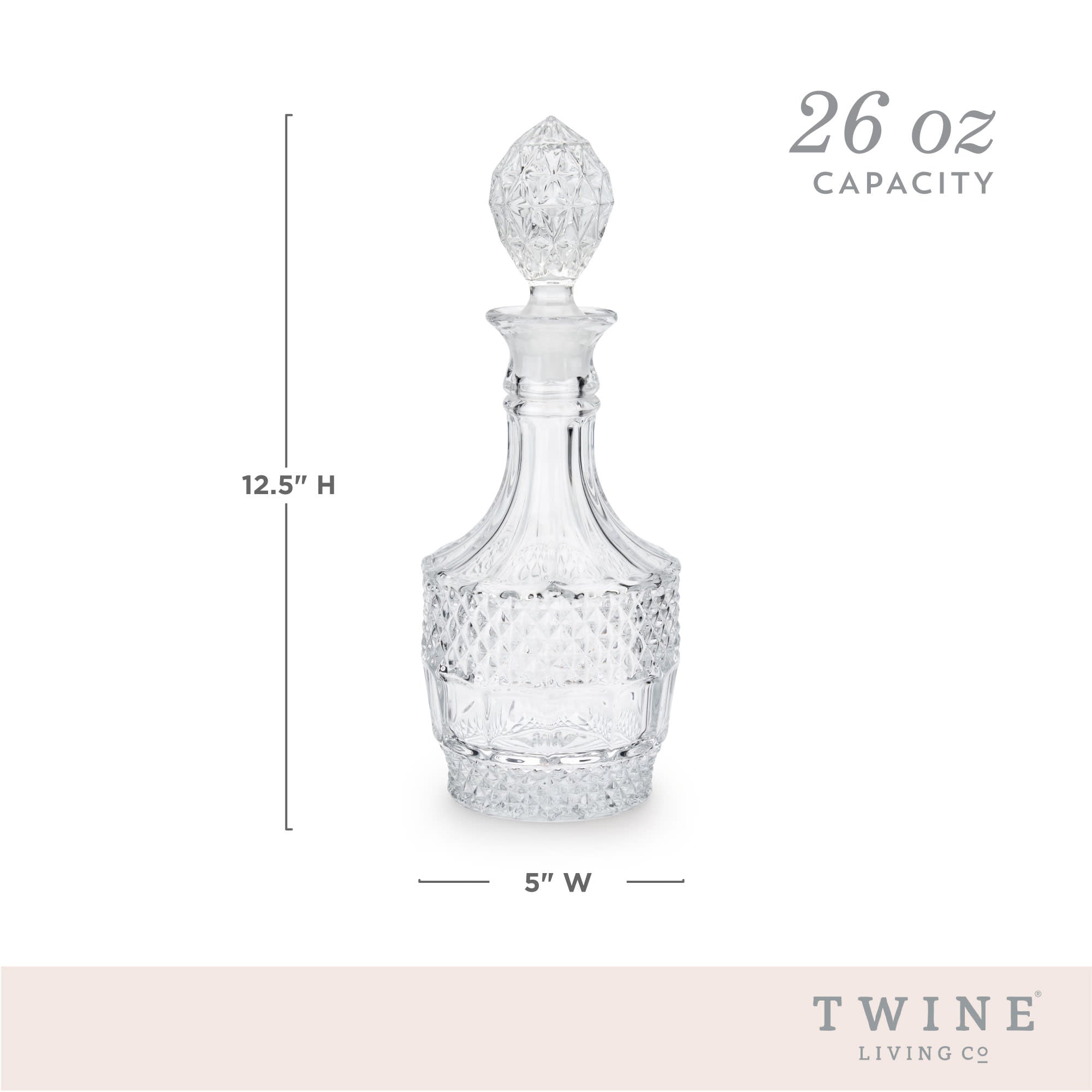Vintage Crystal Decanter - Thumbnail 3