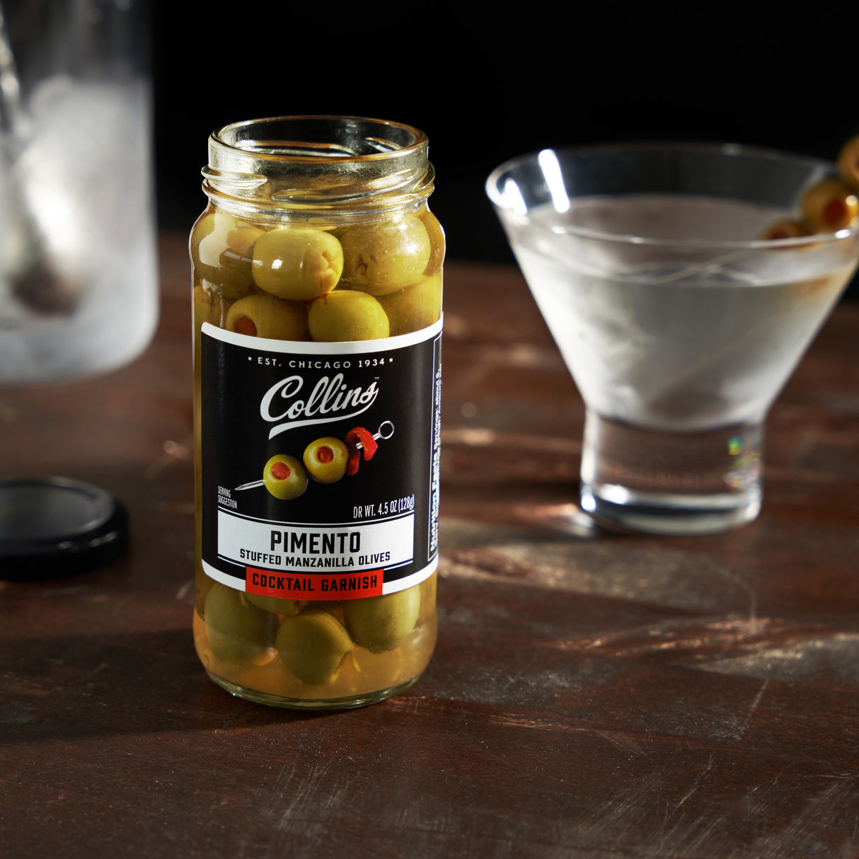 Manzanilla Pimento Stuffed Olives, 5 oz