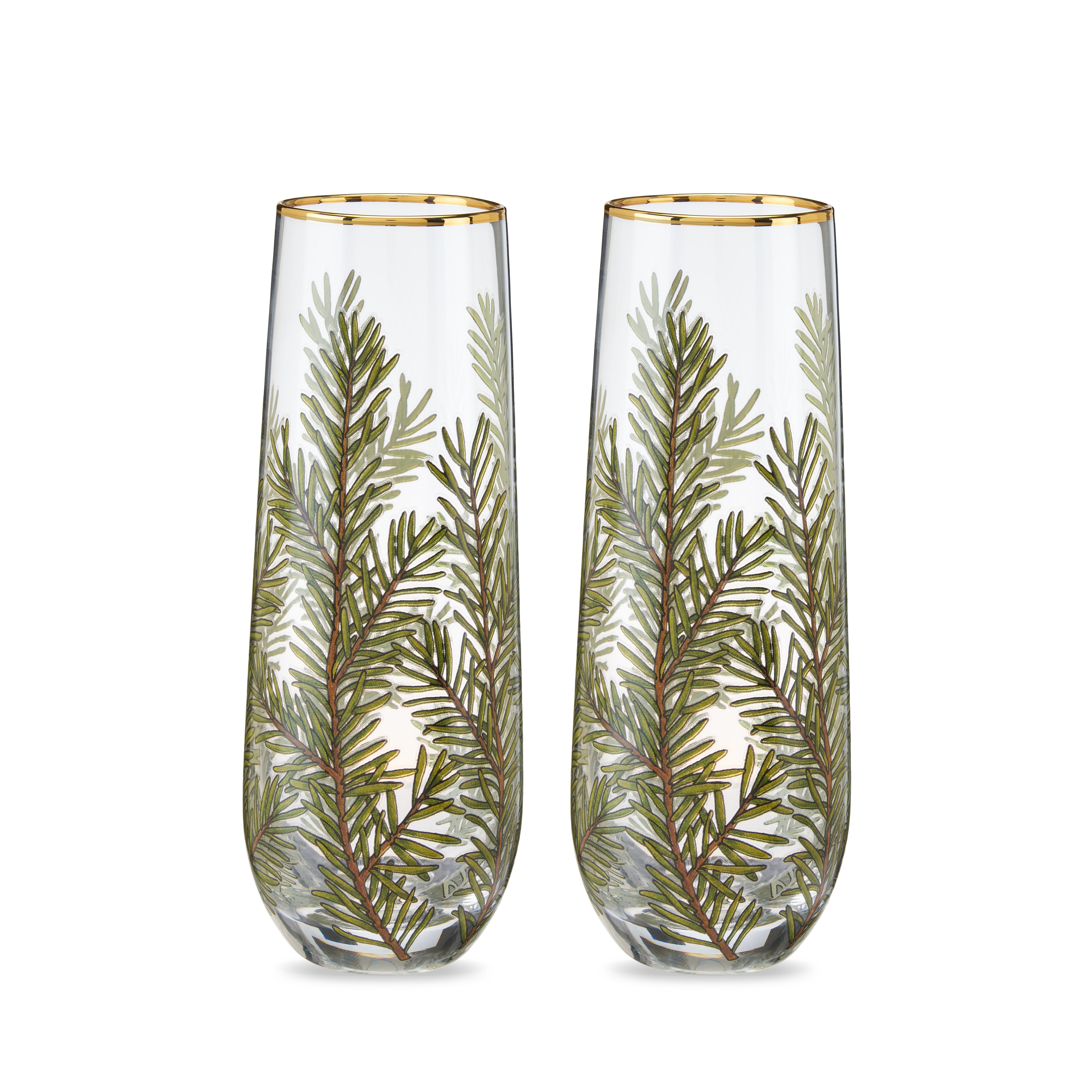 Twine Woodland Champagne Flutes - Thumbnail 4
