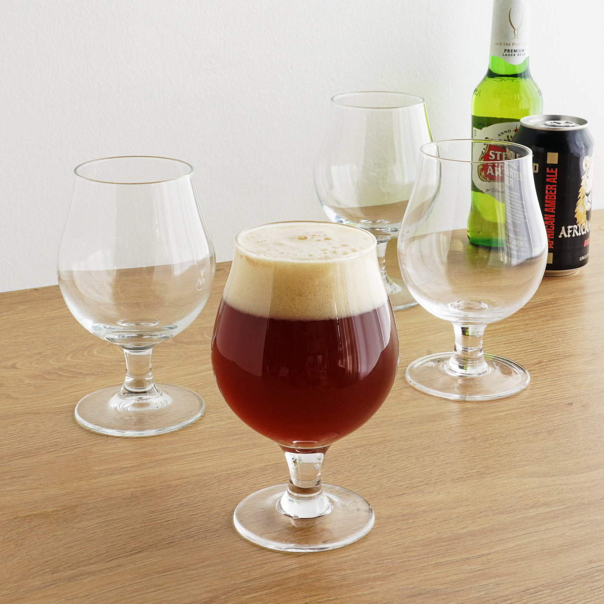 Tulip Beer Glasses, Set of 4