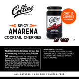 Spicy Amarena Cherries, 13.4 oz