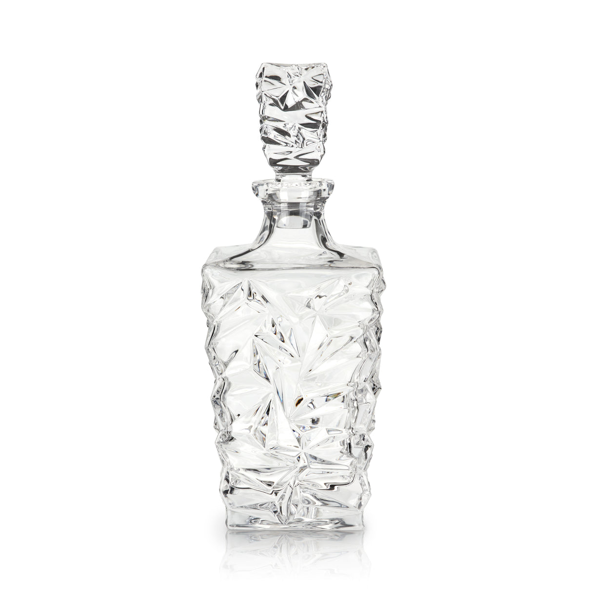 Prism Crystal Whiskey Decanter