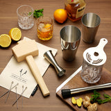 17-Piece Barware Set in Stainless Steel