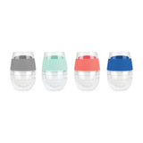 Wine FREEZE Cooling Cups in Assorted Colors, CDU 12ct