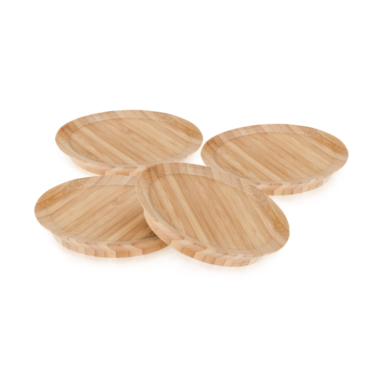 Topper Natural Bamboo Appetizer Glass Toppers