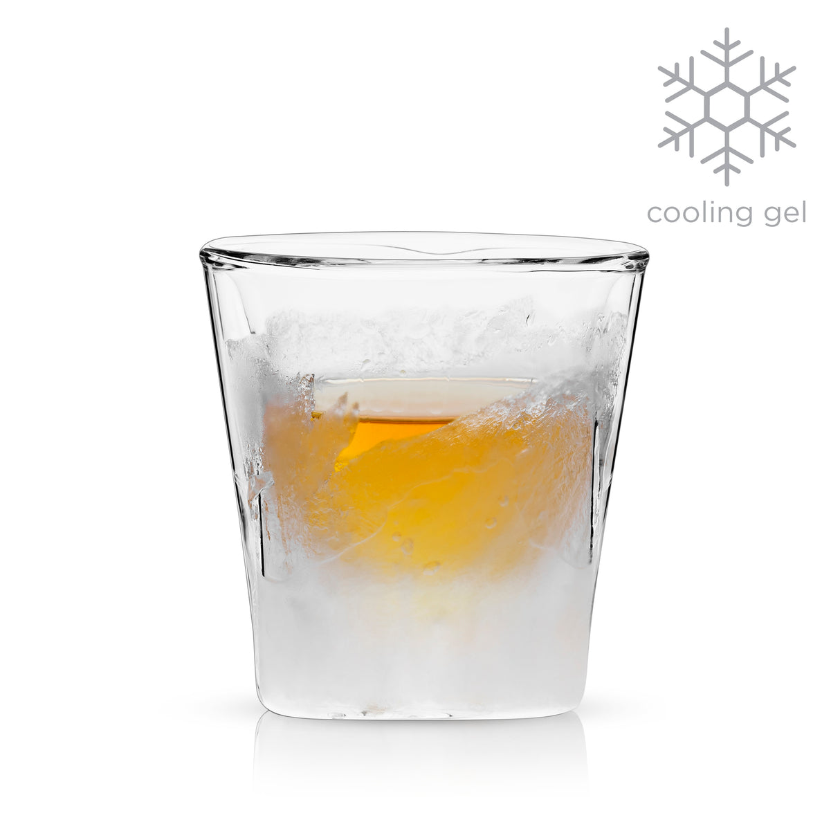 Glacier Double Walled Chilling Whiskey Glass