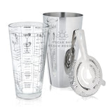 3-Piece Mixologist Barware Set