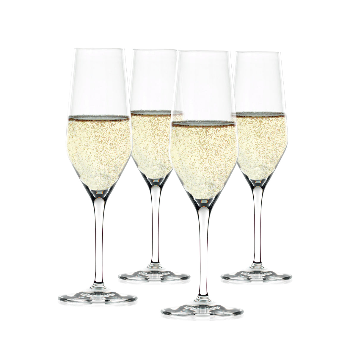 Style Champagne Flute Glass, Set of 4