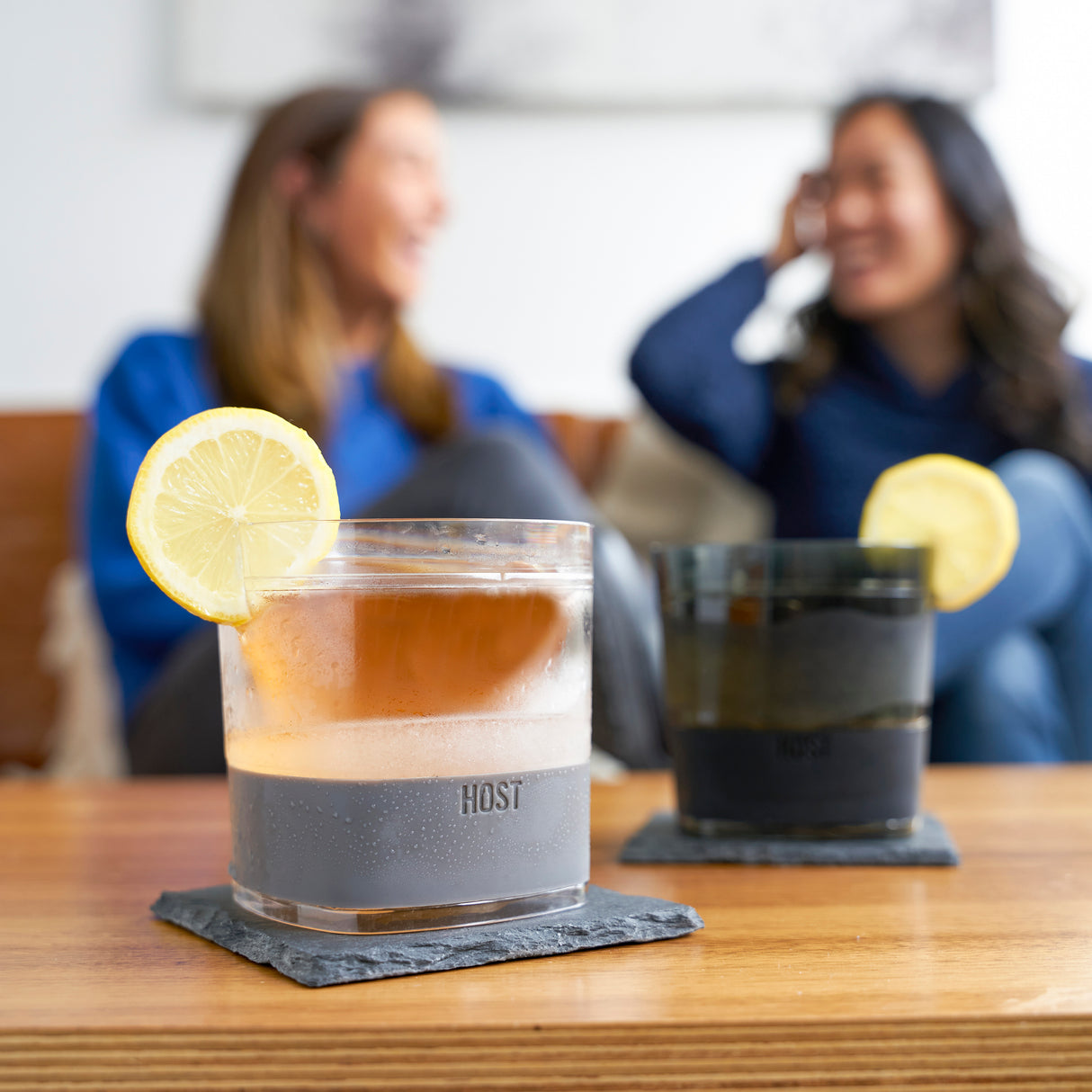 Whiskey FREEZE Cooling Cup in Gray, Set of 2