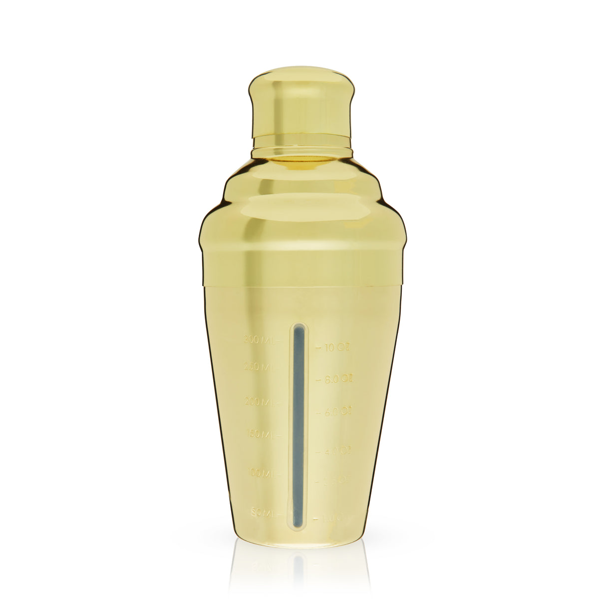 Belmont Measured Cocktail Shaker in Gold