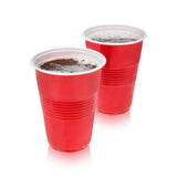 Party 16 oz Plastic Cups in Red, 24ct