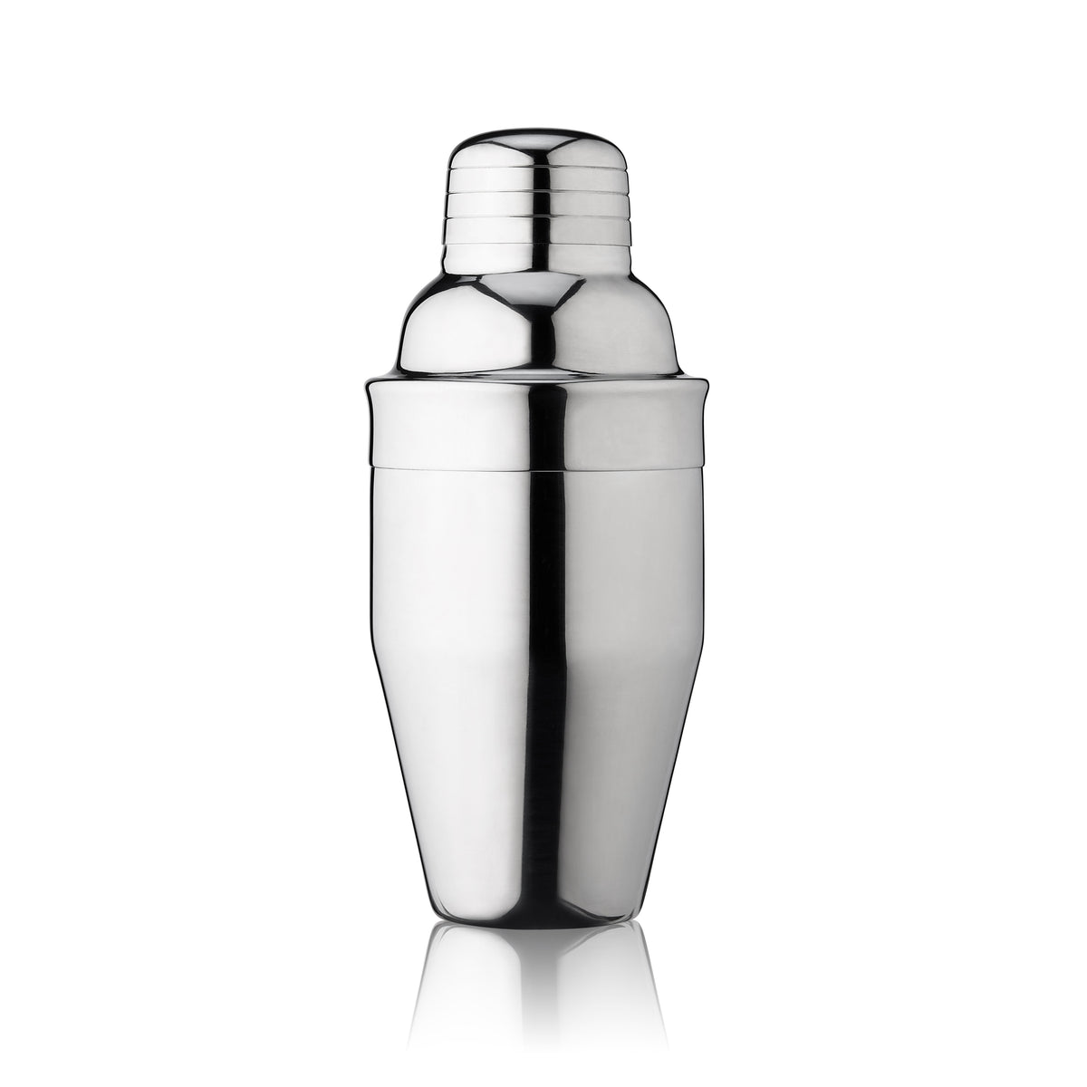 True Contour Cocktail Shaker, 18 oz Stainless Steel Cobbler Shaker With ...