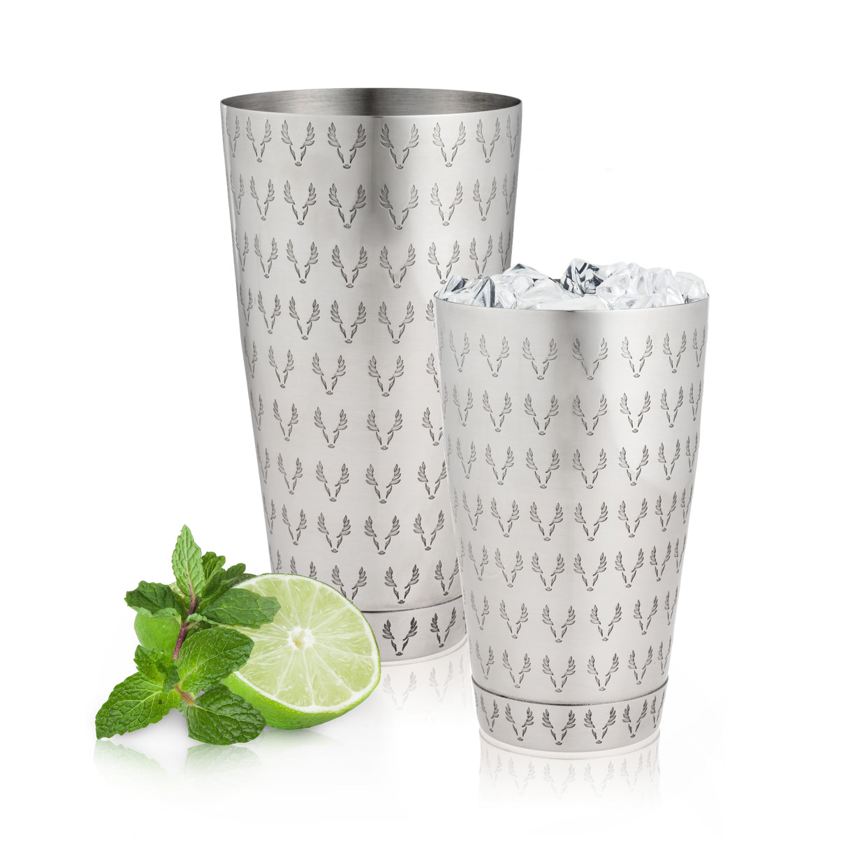 Harrison 2-Piece Shake Tins in Stainless Steel