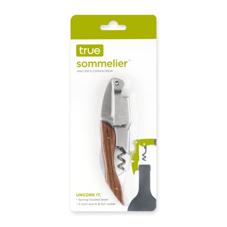 Sommelier Professional Corkscrew with Wood Handle