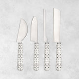 Tiles Cheese Knife, Set of 4