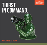 Army Man Bottle Holder