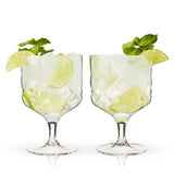 Admiral Crystal Stemmed Cocktail Glasses, Set of 2